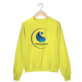 Nome do produto Moleton Fechado para customizar como quiser