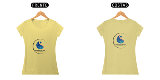 Nome do produto Camiseta baby long estonada para customizar como quiser