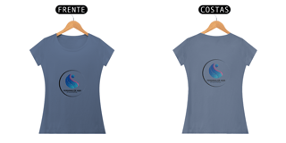 Nome do produto Camiseta baby long estonada para customizar como quiser