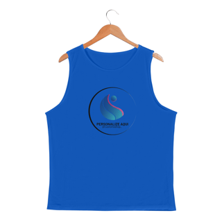 Nome do produto Regata Masculina Sport Dry UV Regata Masc Sport Dry UV para customizar como quiser