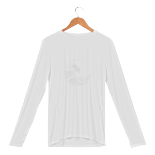 Nome do produto Camisa Manga Longa Sport Dry UV - Ondas Brancas