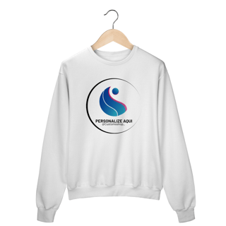 Nome do produto Moleton Fechado para customizar como quiser