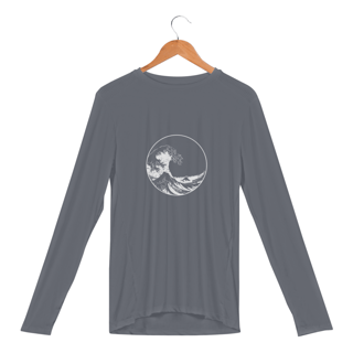 Nome do produto Camisa Manga Longa Sport Dry UV - Ondas Brancas