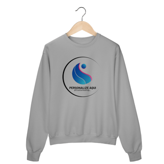 Nome do produto Moleton Fechado para customizar como quiser