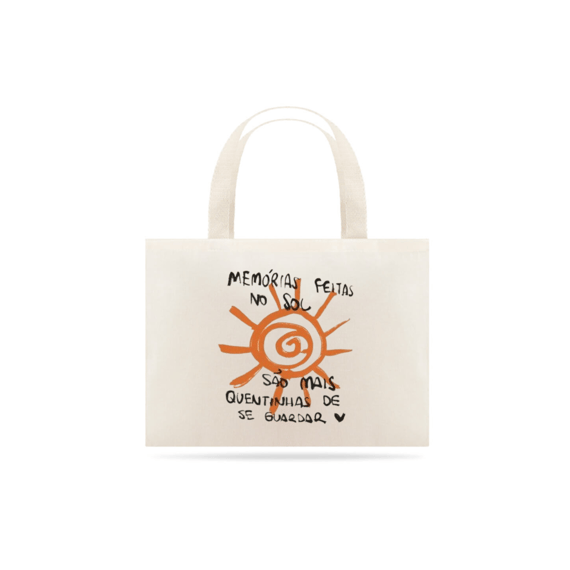 Ecobag Memórias feitas no sol