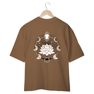 Nome do produto Camiseta Oversized - Mandala Branca