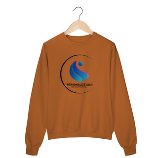 Nome do produto Moleton Fechado para customizar como quiser