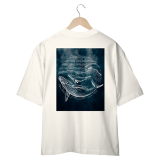 Nome do produto Camiseta Oversized - Baleias