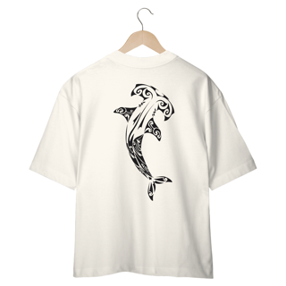 Nome do produto Camiseta Oversized - Tubarão martelo 