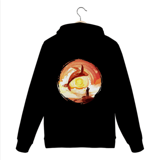 Nome do produto Moleton - Pescador ao por-do-sol