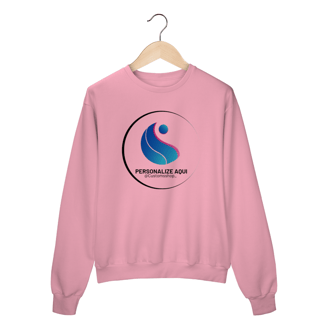 Nome do produto Moleton Fechado para customizar como quiser