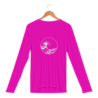 Nome do produto Camisa Manga Longa Sport Dry UV - Ondas Brancas