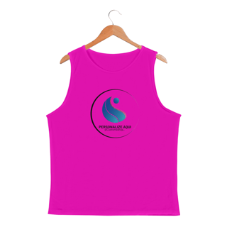 Nome do produto Regata Masculina Sport Dry UV Regata Masc Sport Dry UV para customizar como quiser