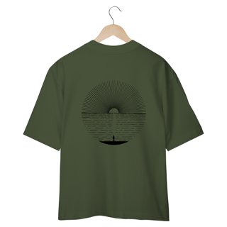 Nome do produto Camiseta Oversized - Sol no mar