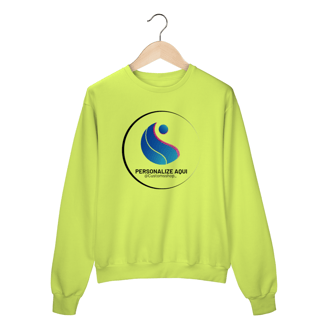 Nome do produto Moleton Fechado para customizar como quiser