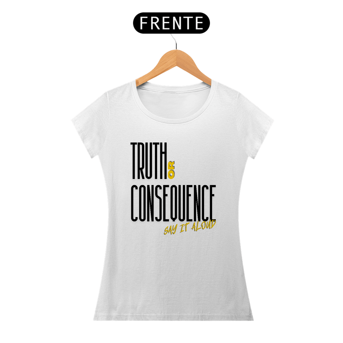 Nome do produto: Camiseta Baby Long Feminina Rock On - Truth or consequence