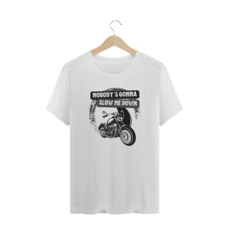Nome do produto Camiseta Plus Size Rock On - Slow