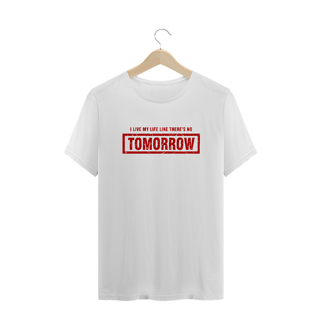 Nome do produto Camiseta Plus Size Rock On - Tomorrow