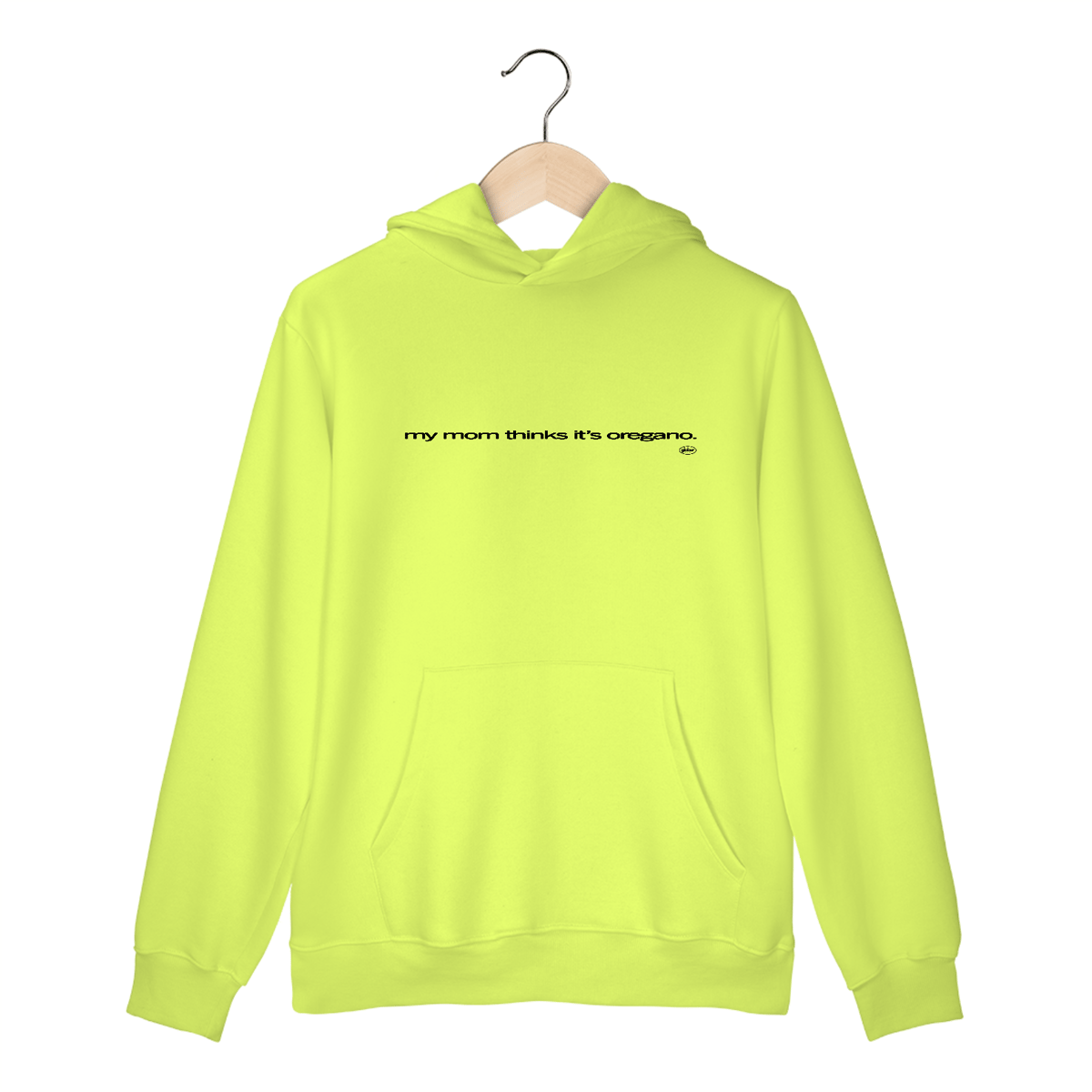 Nome do produto: Moletom Canguru No filter - My mom thinks it\'s oregano