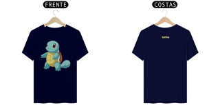 Nome do produto Camiseta Pokémon - Squirtle