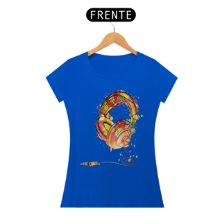 Nome do produto CAMISETA FEMININA - FONE