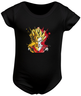 Nome do produto BODY INFANTIL - GOKU SAIYAJIN