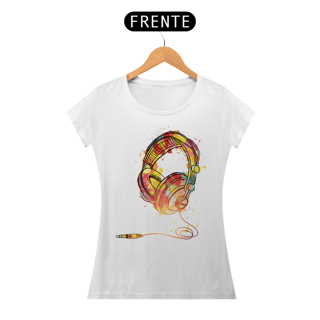 Nome do produto CAMISETA FEMININA - FONE