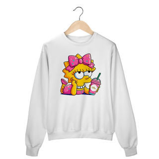 Nome do produto MOLETOM FECHADO FEMININO - LISA SIMPSON