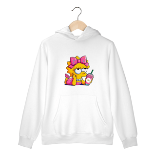 Nome do produto MOLETOM CANGURU CAPUZ - LISA SIMPSON
