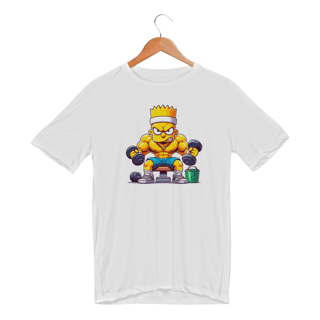 Nome do produto CAMISETA DRY FIT BART SIMPSON GYM MASC.