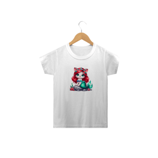 Nome do produto CAMISETA INFANTIL FEMININA CAT SEREIA