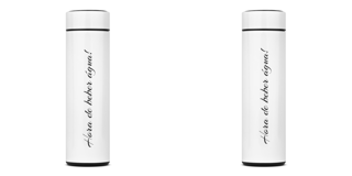 Garrafa Térmica Frase