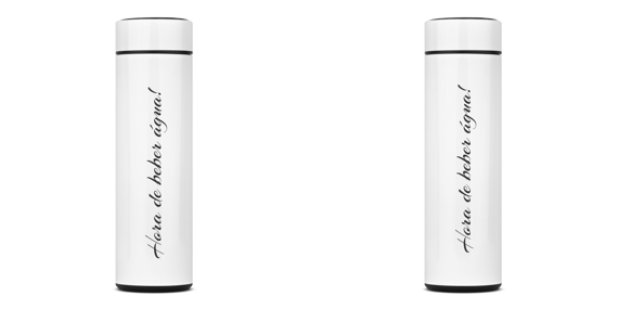Garrafa Térmica Frase