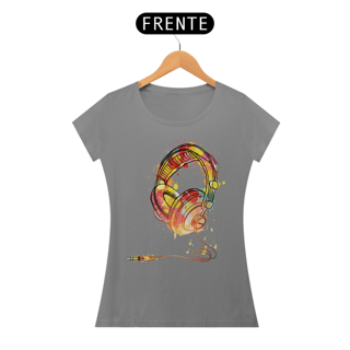 Nome do produto CAMISETA FEMININA - FONE