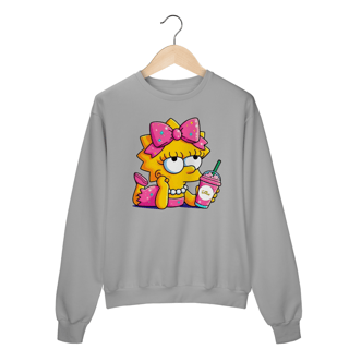 Nome do produto MOLETOM FECHADO FEMININO - LISA SIMPSON