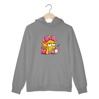 Nome do produto MOLETOM CANGURU CAPUZ - LISA SIMPSON