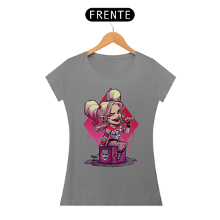 Nome do produto BABY LOOK HARLEY QUINN - ARLEQUINA