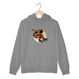 Nome do produto MOLETOM CANGURU UNISSEX SKATE ASTRONAUTA