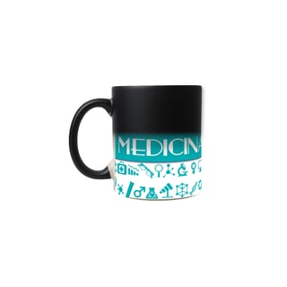 Nome do produto CANECA MÁGICA PROFISSÕES MEDICINA