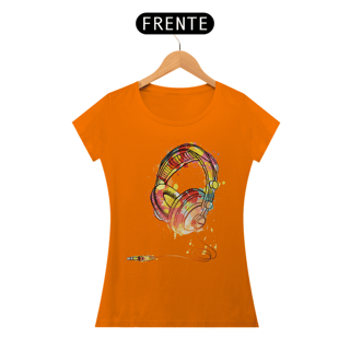 Nome do produto CAMISETA FEMININA - FONE