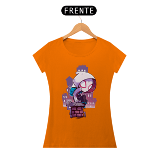 Nome do produto BABY LOOK GWEN - SPIDER WOMAN