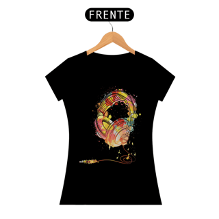Nome do produto CAMISETA FEMININA - FONE