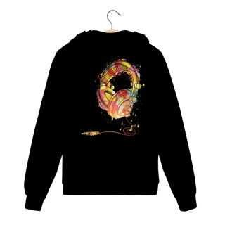 Nome do produto MOLETON UNISSEX COM ZIPER - FONE