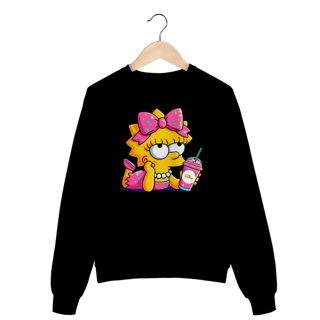 Nome do produto MOLETOM FECHADO FEMININO - LISA SIMPSON