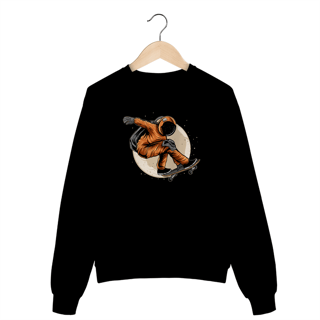 Nome do produto MOLETOM FECHADO UNISSEX SKATE ASTRONAUTA