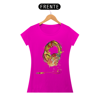 Nome do produto CAMISETA FEMININA - FONE