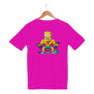 Nome do produto CAMISETA DRY FIT BART SIMPSON GYM MASC.