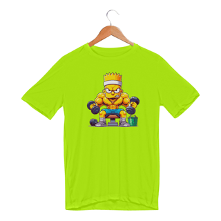Nome do produto CAMISETA DRY FIT BART SIMPSON GYM MASC.
