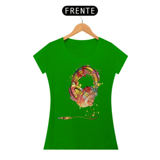 Nome do produto CAMISETA FEMININA - FONE