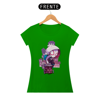 Nome do produto BABY LOOK GWEN - SPIDER WOMAN